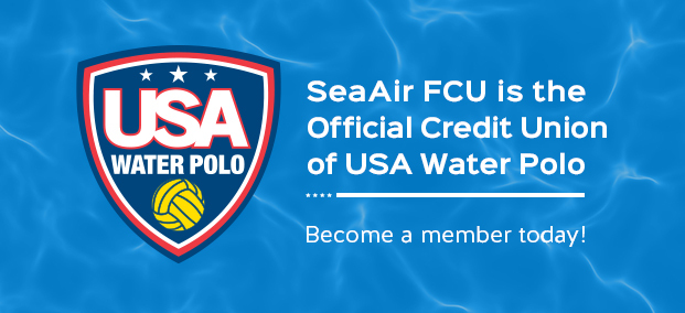 Official Credit Union of USA Water Polo - Become a Member Today!